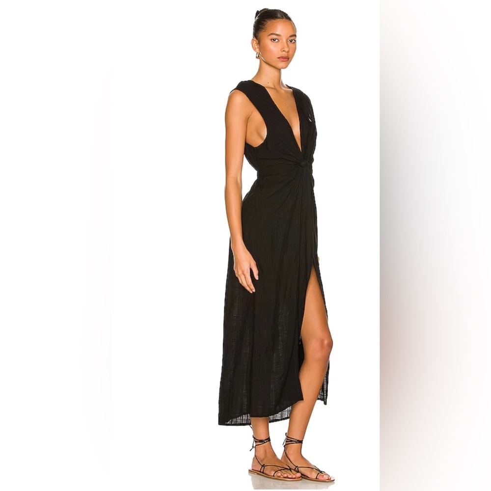 L*Space Black Swim Coverup - Picture 2 of 6